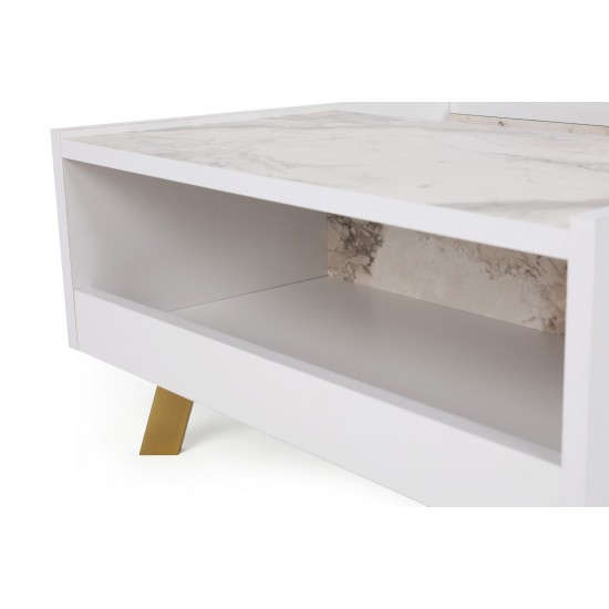 Coffee Table Frida - White White Coffee Table Frida - White White