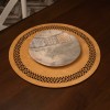 Wooden Table Mat Set (4 Pieces) Seljuk - Honey Honey