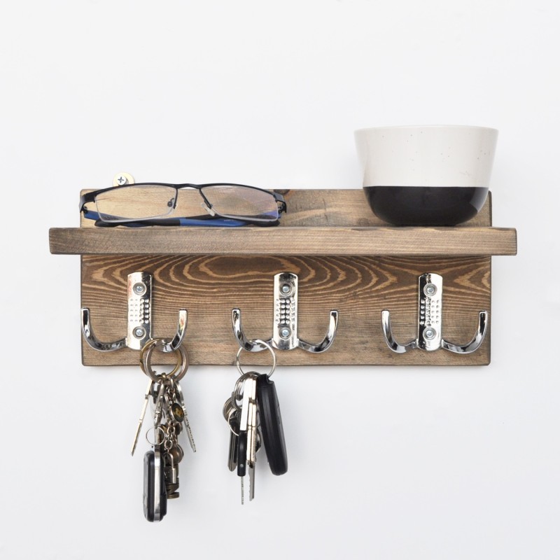 Wall Shelf Aa031 Walnut