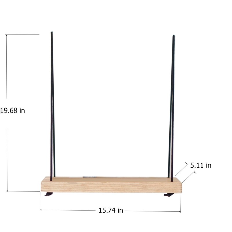 Wall Shelf Aa055 Walnut