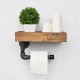 Pipe Shelf Boruraf117 Walnut
Black