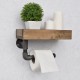 Pipe Shelf Boruraf117 Walnut
Black