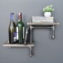 Pipe Shelf Boruraf041 Walnut
Black