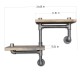 Pipe Shelf Boruraf041 Walnut
Black Pipe Shelf Boruraf041 Walnut
Black