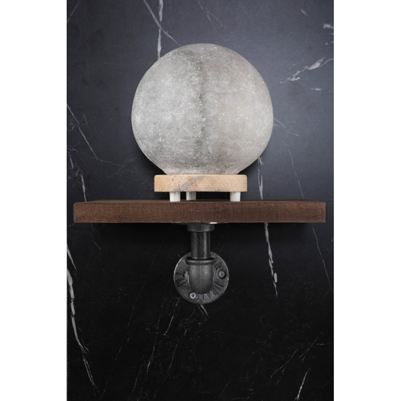 Pipe Shelf Boruraf056 Walnut
Black