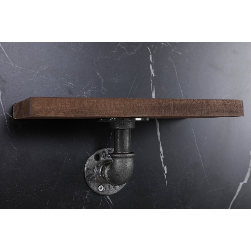 Pipe Shelf Boruraf056 Walnut
Black