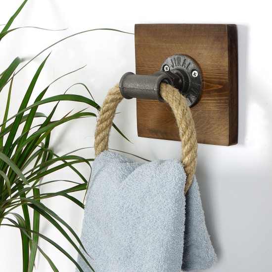 Pipe Hook Boruraf099 Walnut
Black Hanah Home Pipe Hook Boruraf099 Walnut
Black