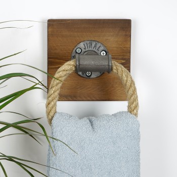 Pipe Hook Boruraf099 Walnut
Black