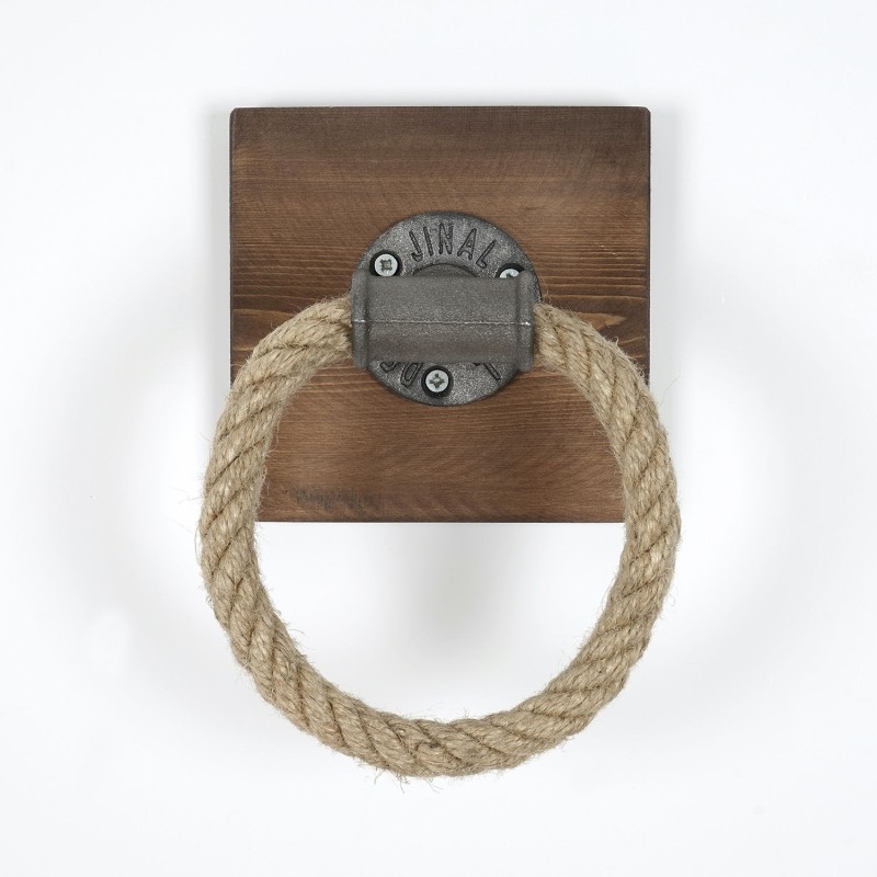 Hanah Home Pipe Hook Boruraf099 Walnut
Black