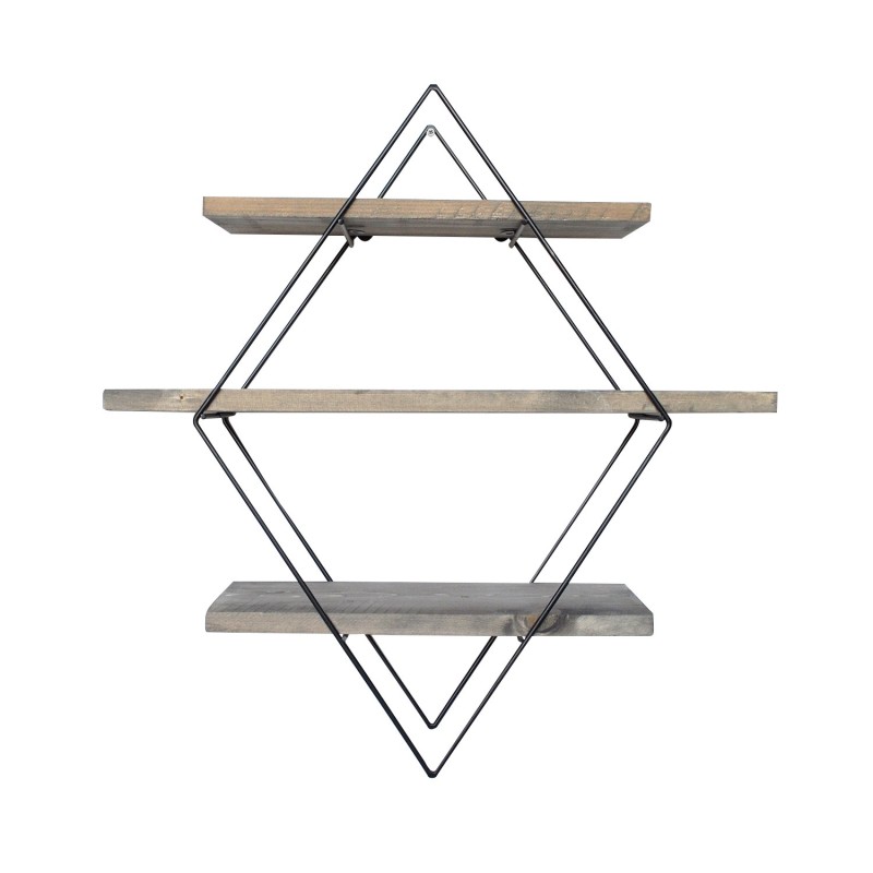 Wall Shelf Wr007 Walnut
Black