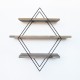 Wall Shelf Wr007 Walnut
Black
