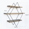 Wall Shelf Wr007 Walnut
Black