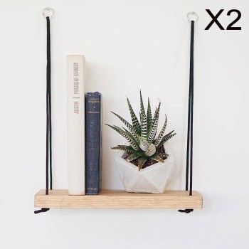 Wall Shelf Aa098 Walnut