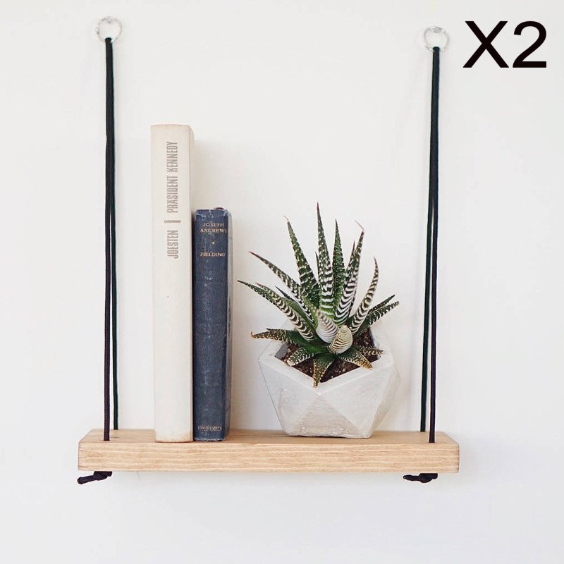 Wall Shelf Aa098 Walnut