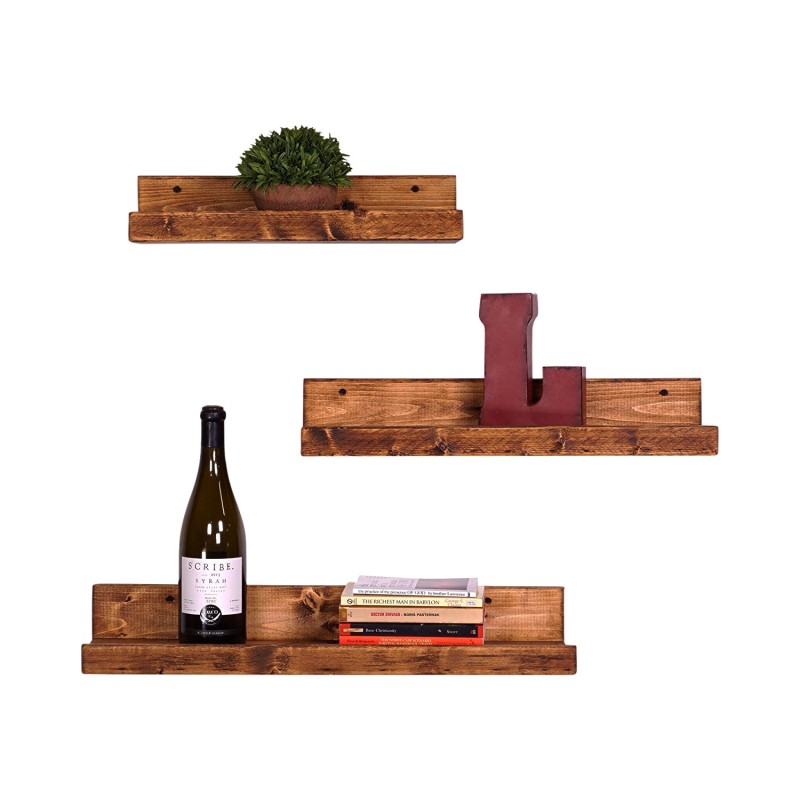 Wall Shelf Aa104 Walnut