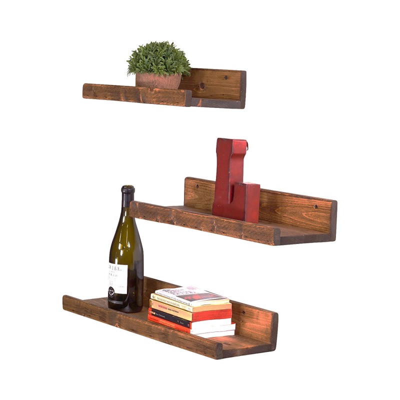 Wall Shelf Aa104 Walnut
