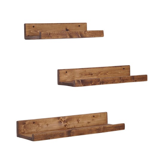 Wall Shelf Aa104 Walnut