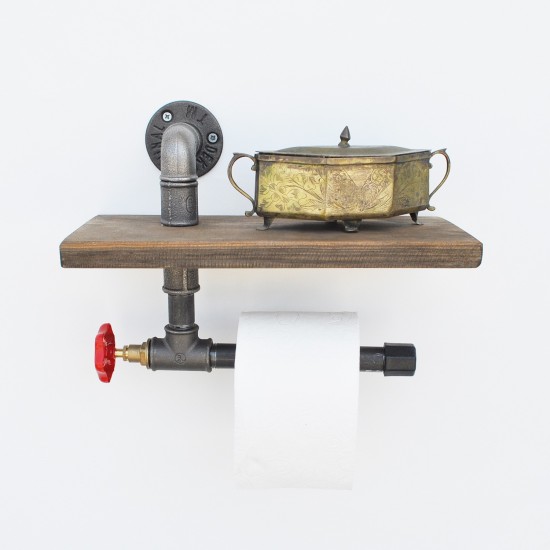 Pipe Hook Boruraf175 Walnut
Black
