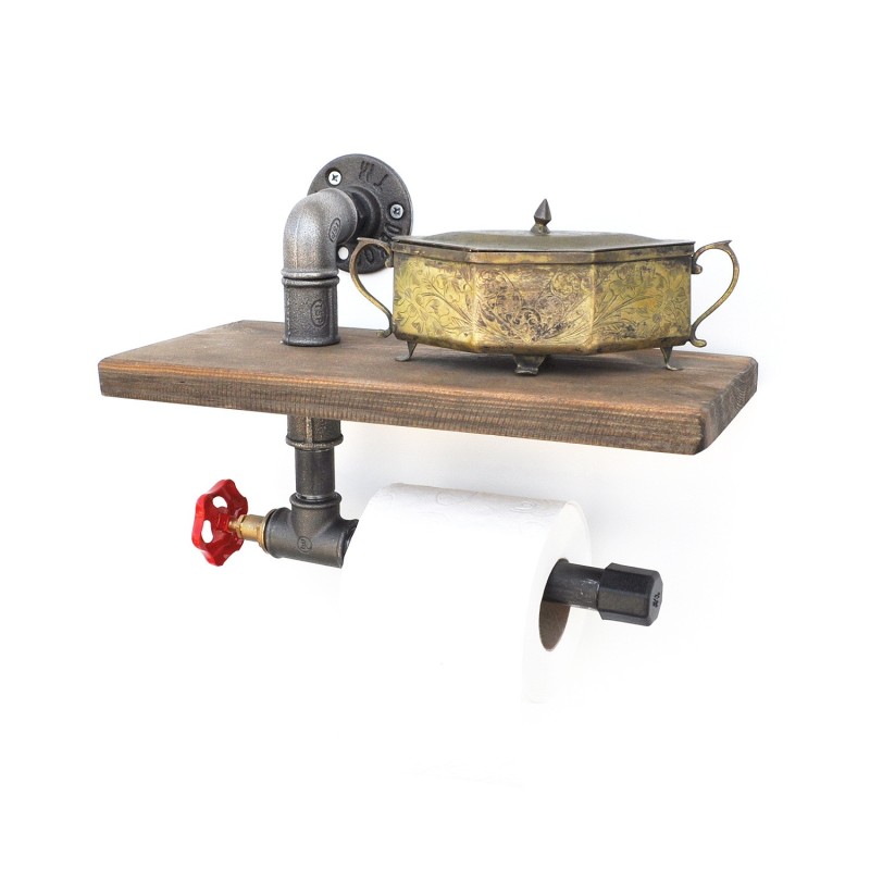 Pipe Hook Boruraf175 Walnut
Black