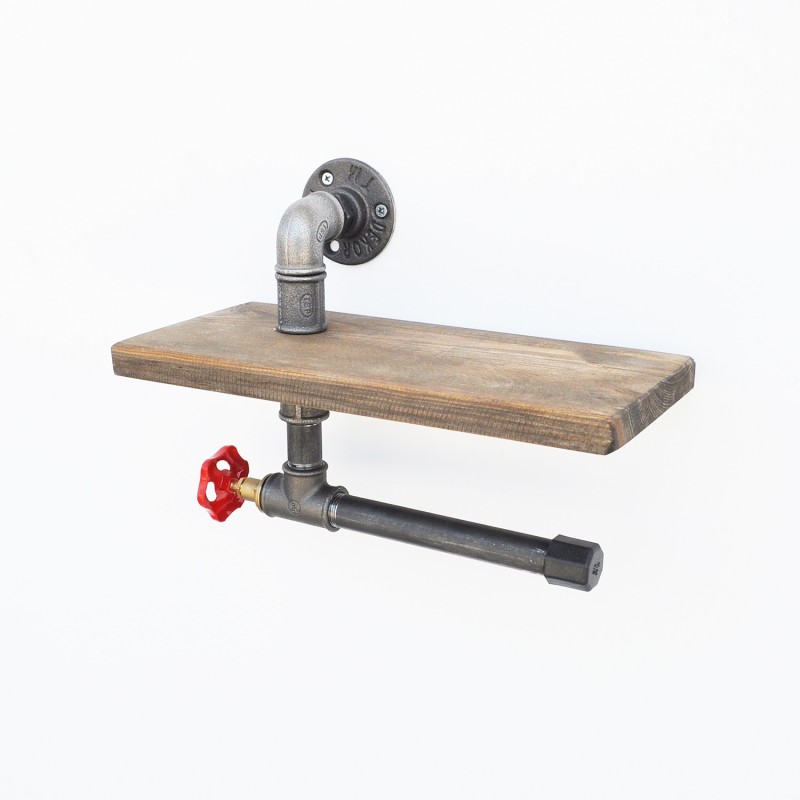 Pipe Hook Boruraf175 Walnut
Black