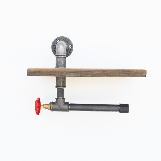 Pipe Hook Boruraf175 Walnut
Black