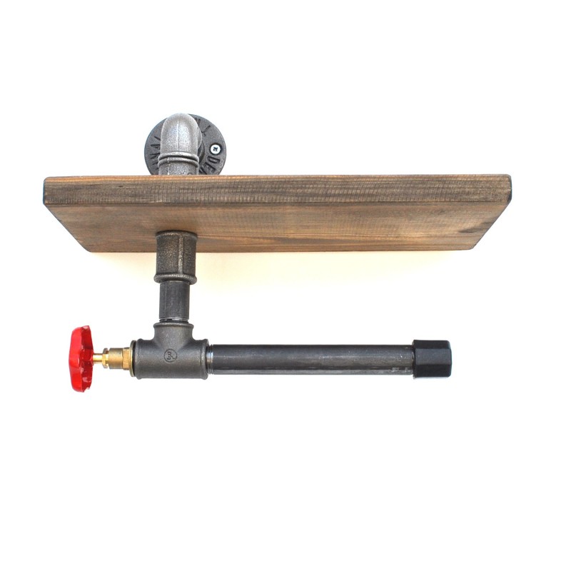 Pipe Hook Boruraf175 Walnut
Black