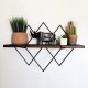Wall Shelf Wr033 Walnut
Black
