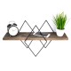Wall Shelf Wr033 Walnut
Black