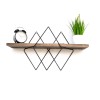 Wall Shelf Wr033 Walnut
Black