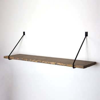 Wall Shelf Wr038 Walnut
Black