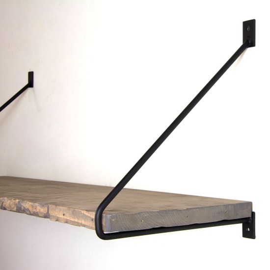 Wall Shelf Wr038 Walnut
Black
