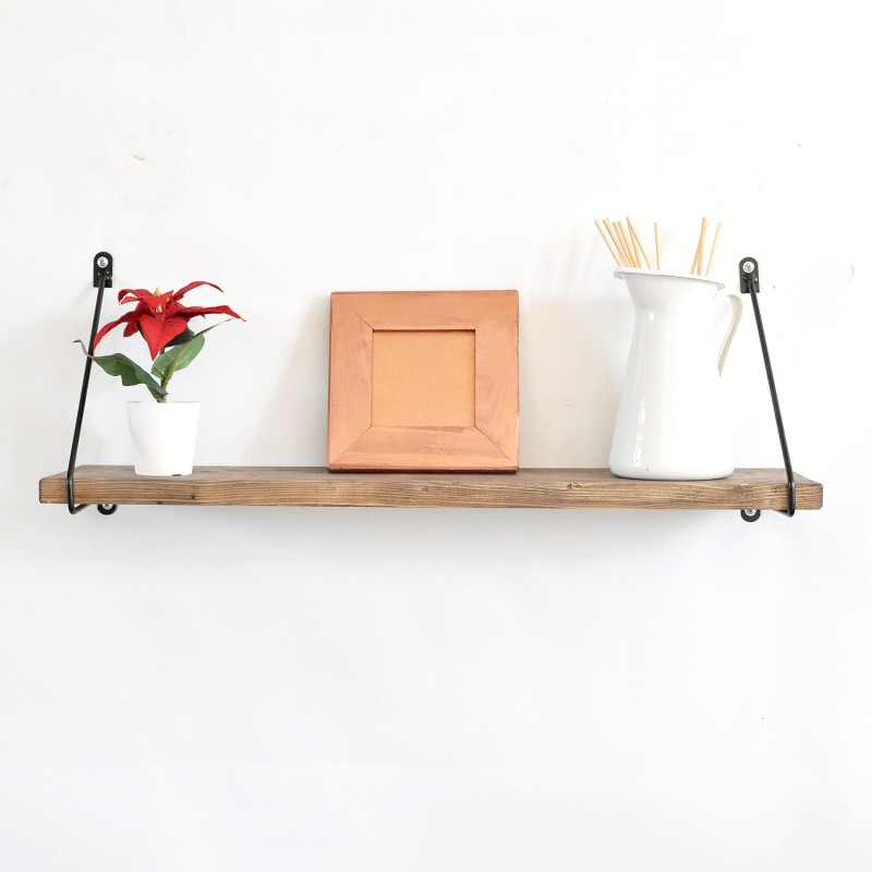 Wall Shelf Wr038 Walnut
Black