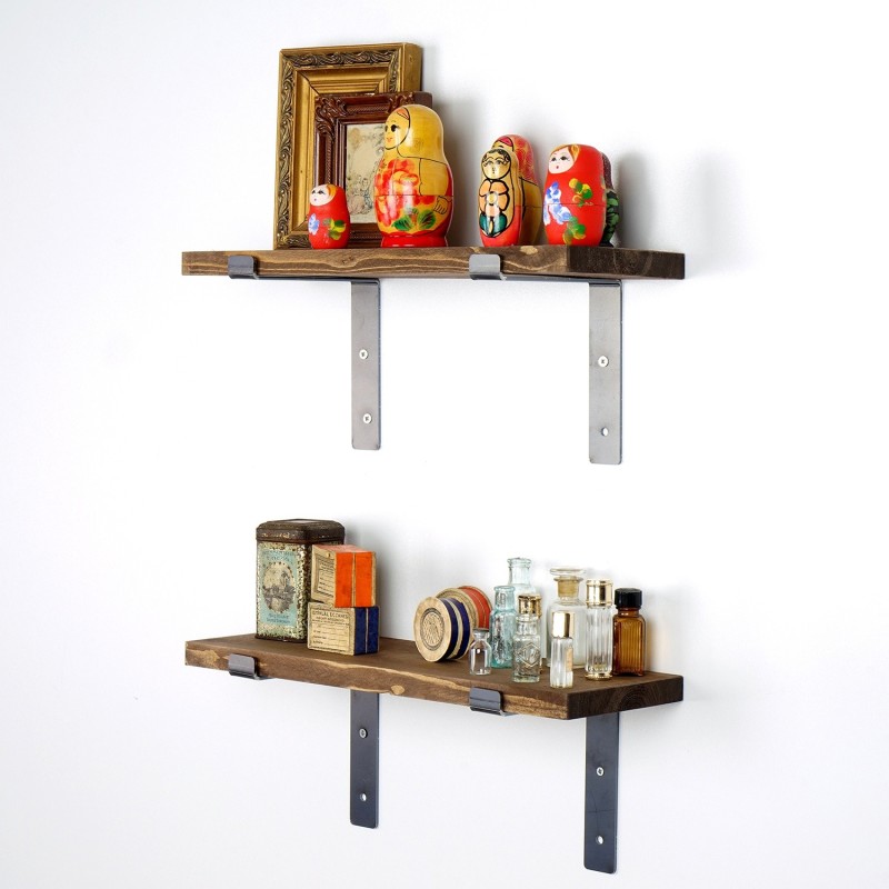 Decorative Wooden Wall Shelf Lam003 Black
Walnut