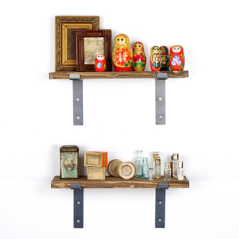 Decorative Wooden Wall Shelf Lam003 Black
Walnut