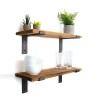Decorative Wooden Wall Shelf Lam003 Black
Walnut