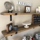 Wall Shelf Lam006 Black
Walnut Wall Shelf Lam006 Black
Walnut