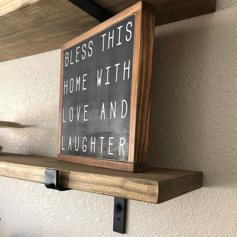 Wall Shelf Lam006 Black
Walnut