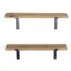 Wall Shelf Lam006 Black
Walnut Wall Shelf Lam006 Black
Walnut