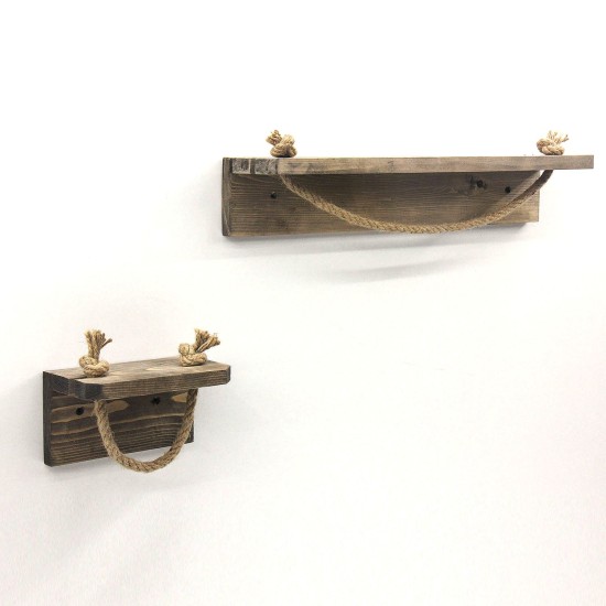 Wall Shelf Aa131 Walnut