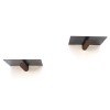 Hanah Home Pipe Shelf Wr042 Brown
Black