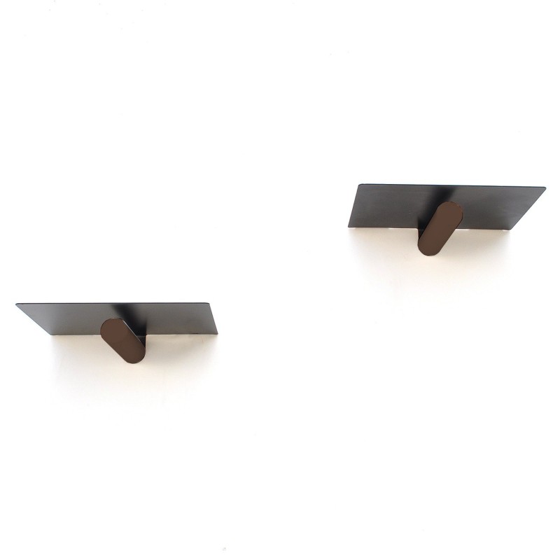 Hanah Home Pipe Shelf Wr042 Brown
Black