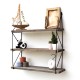Wall Shelf Wr040 Walnut
Black