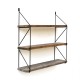 Wall Shelf Wr040 Walnut
Black