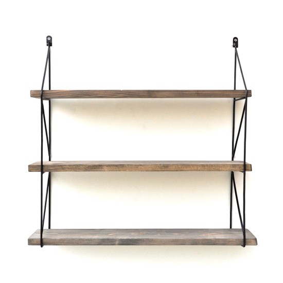 Wall Shelf Wr040 Walnut
Black