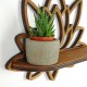 Wall Shelf Raf264 Walnut Wall Shelf Raf264 Walnut