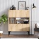 Μπουφές Krista 100x125x35εκ - Sapphire Δρυς Μπουφές Krista 100x125x35εκ - Sapphire Δρυς