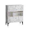 Console Krista - Carrara Marble Carrara Marble