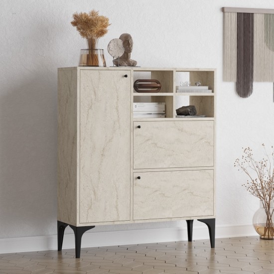 Console Ewa - Travertine Travertine Console Ewa - Travertine Travertine
