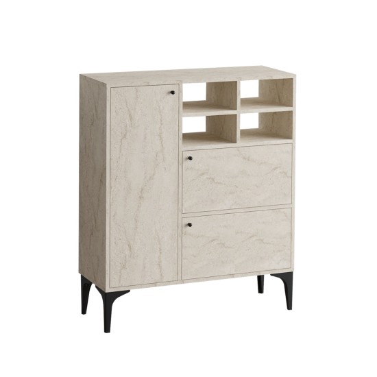 Console Ewa - Travertine Travertine Console Ewa - Travertine Travertine