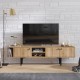 TV Stand Riena - Sapphire Oak Sapphire Oak TV Stand Riena - Sapphire Oak Sapphire Oak